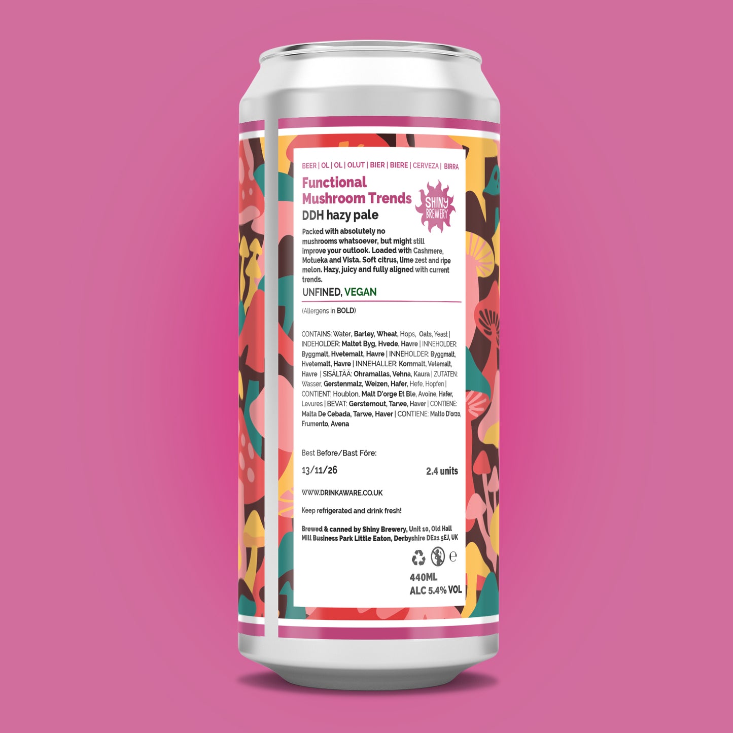Functional Mushroom Trends - DDH Pale 5.4%