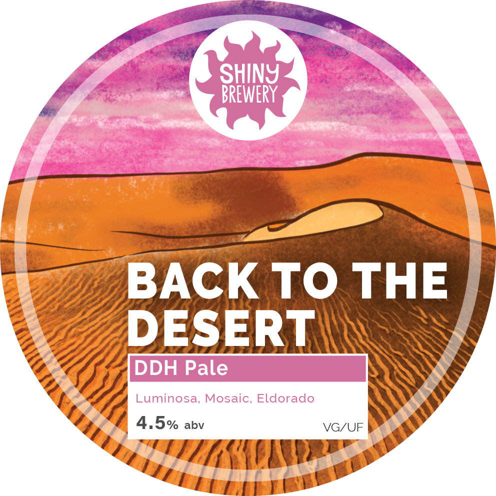 Back To The Desert - DDH Hazy Pale 4.5%