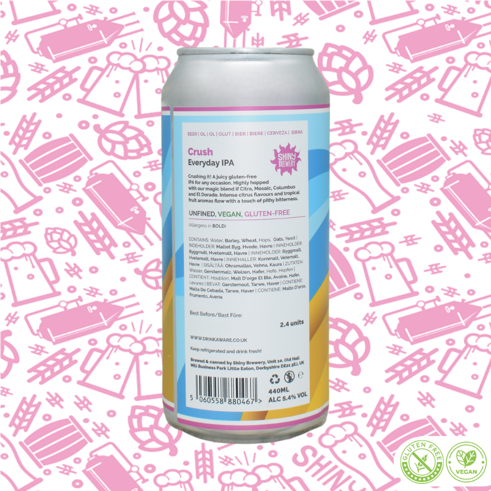 Crush – Gluten Free Everyday IPA 5.4%