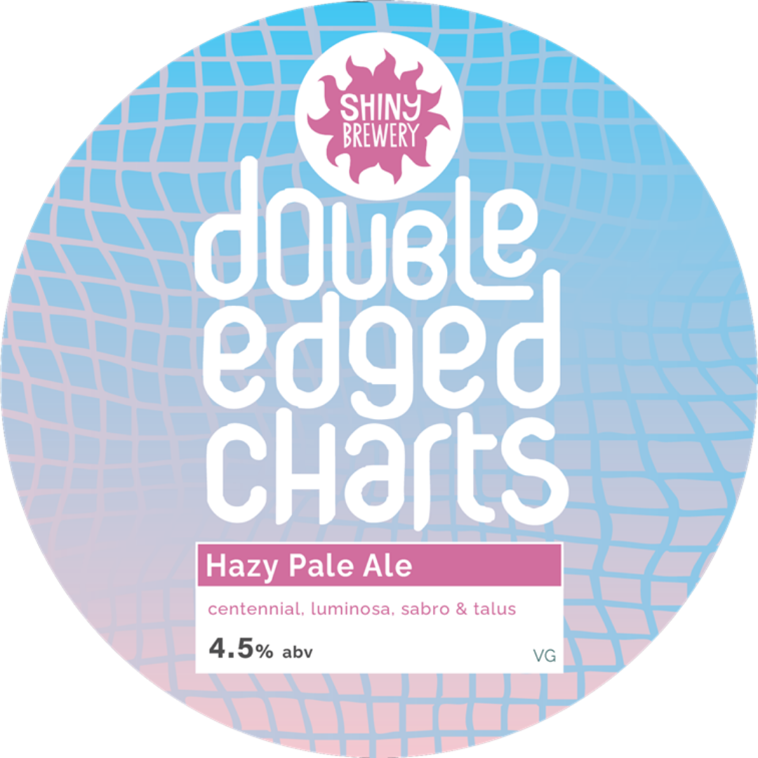 Double Edged Charts - Hazy Pale 4.5%