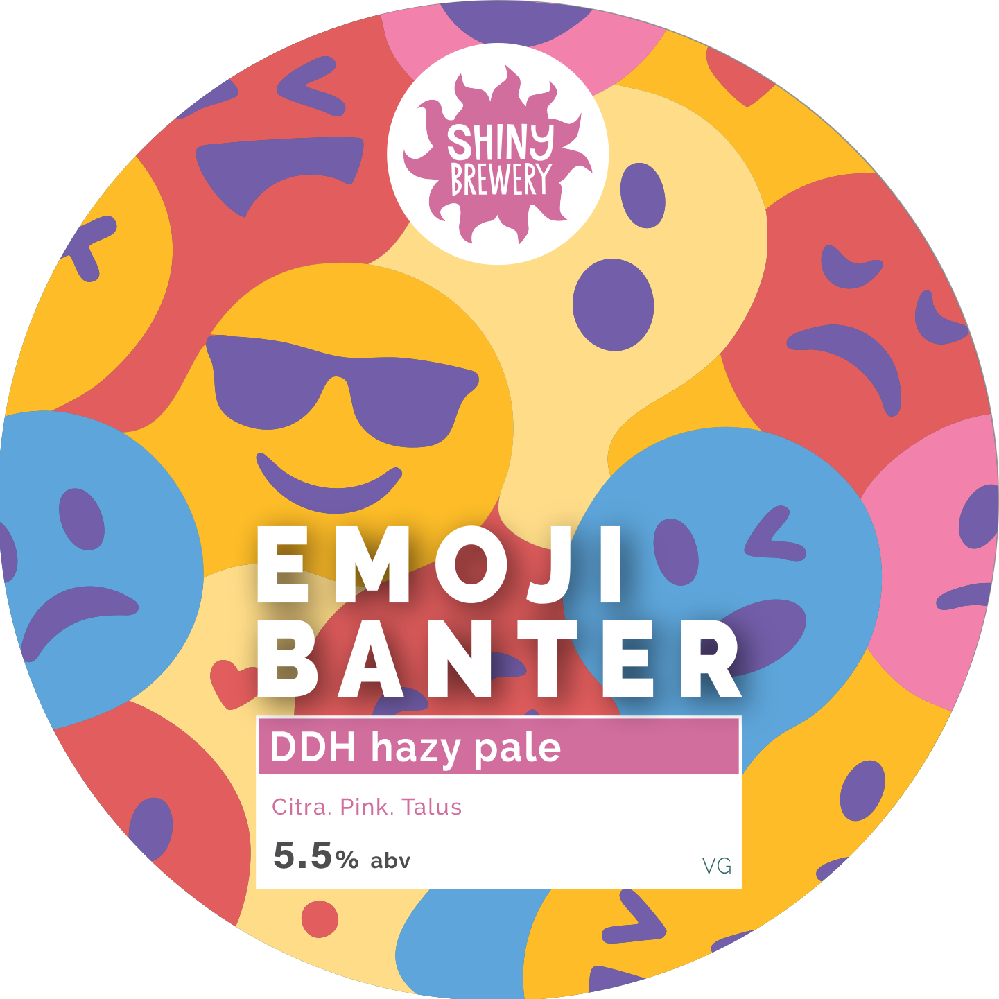 Emoji Banter - DDH Pale Ale 5.5%