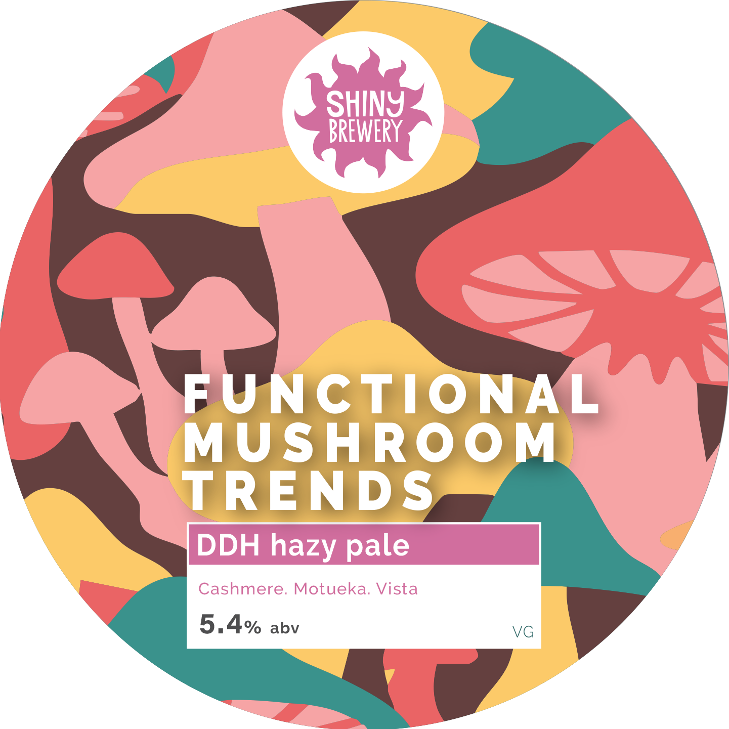 Functional Mushroom Trends - DDH Pale Ale 5.4%