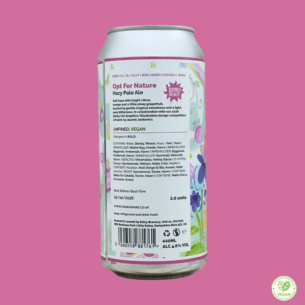 Opt For Nature - Hazy Pale 4.6%