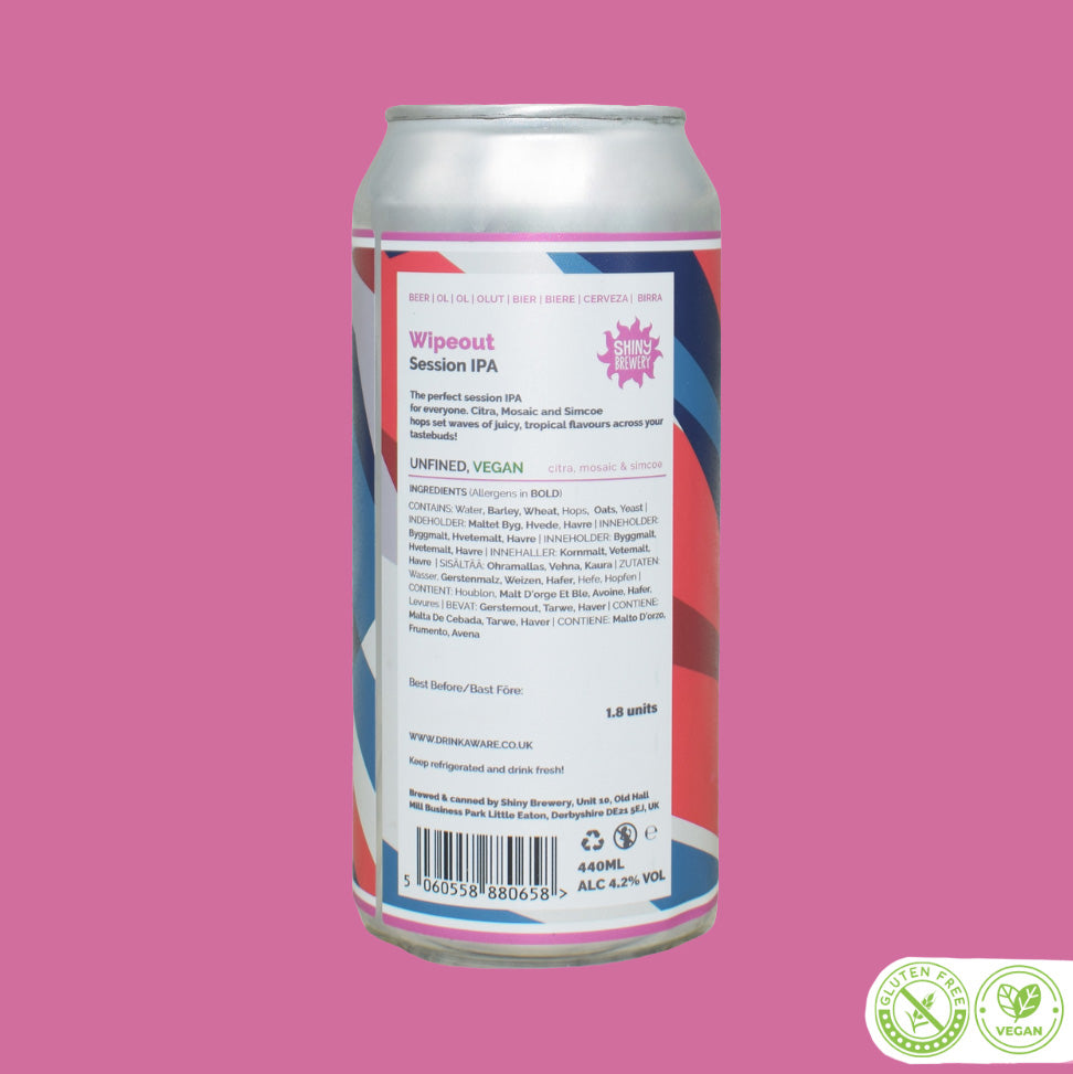 Wipeout - Gluten Free Session IPA 4.2%