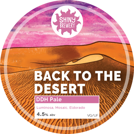 Back To The Desert - DDH Hazy Pale 4.5%
