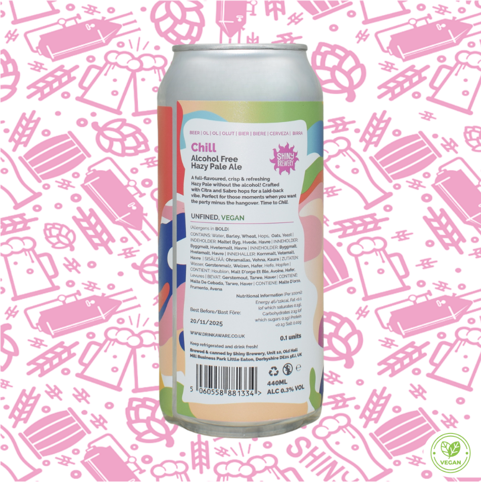 Chill - Alcohol Free Hazy Pale Ale 0.3%