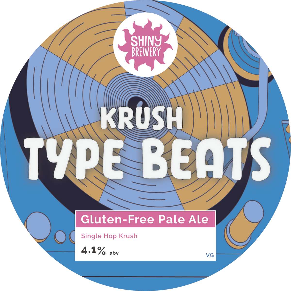Krush Type Beats - Gluten Free Pale 4.1%