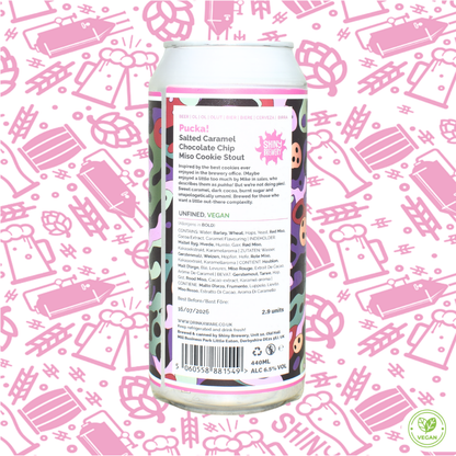 Pucka! - Salted Caramel Chocolate Chip Miso Cookie Stout 6.5%