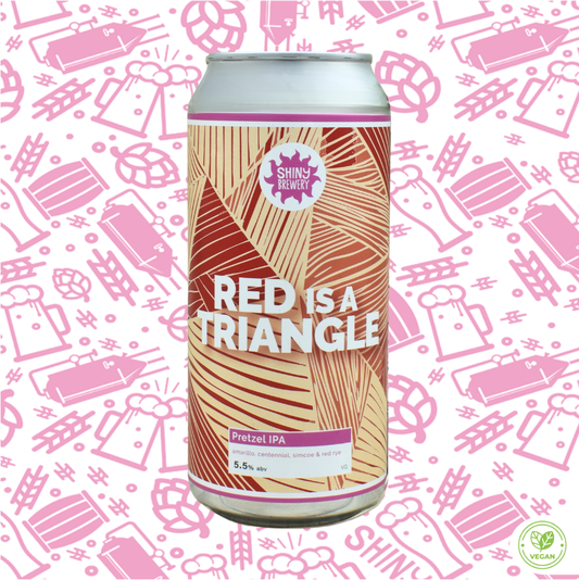 Red is a Triangle - Pretzel Red Rye IPA 5.5%