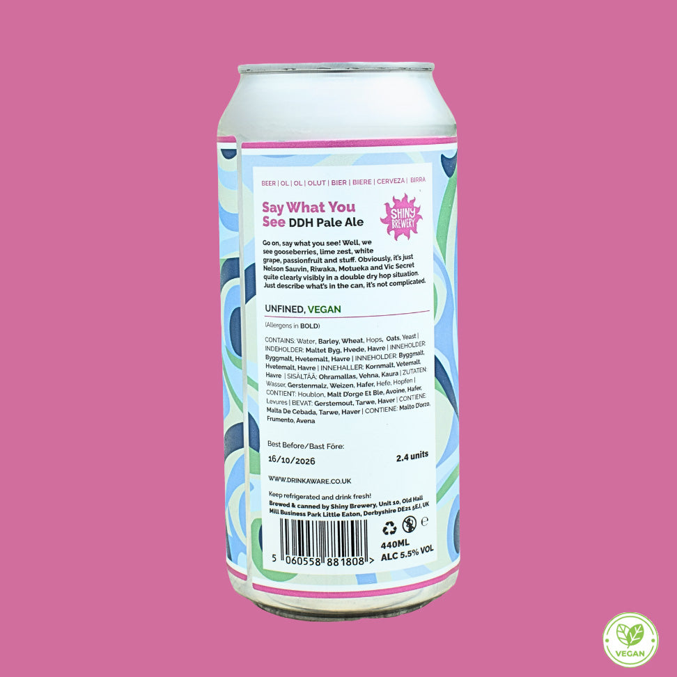 Say What You See - DDH Pale 5.5%