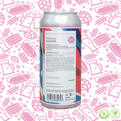 Wipeout - Gluten Free Session IPA 4.2%