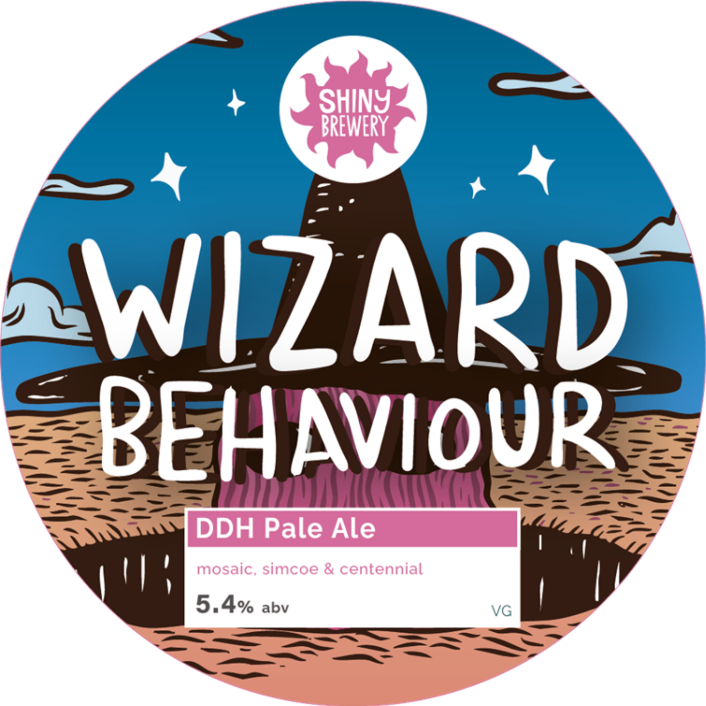 Wizard Behaviour - DDH Pale Ale 5.4% (AVAILABLE JANUARY 23RD)