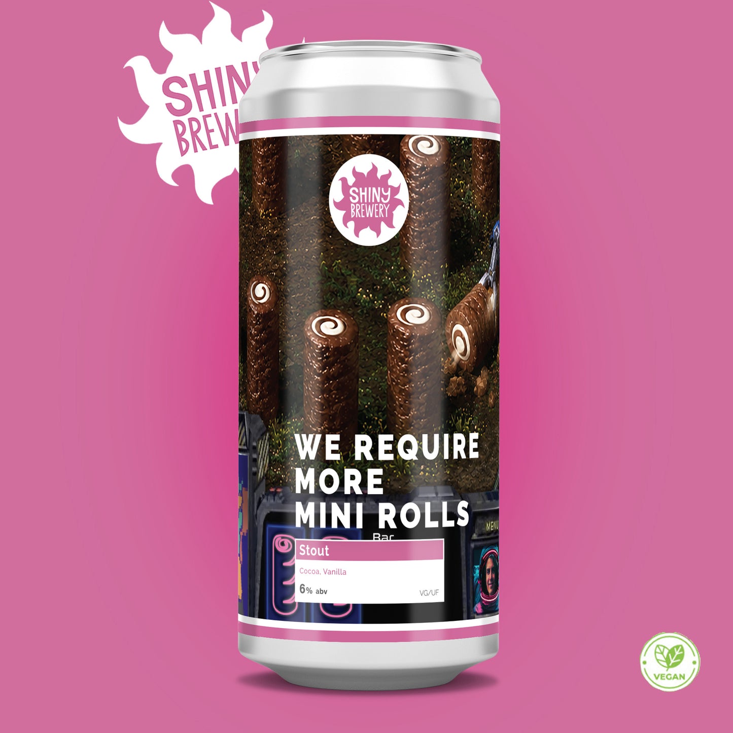 We Require More Mini Rolls - Vanilla Stout 6.0%