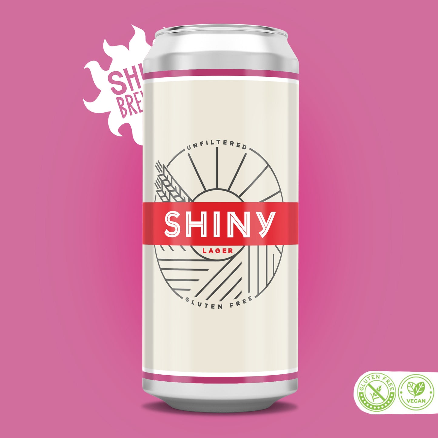 Shiny Lager - Gluten Free Pilsner 4.5%