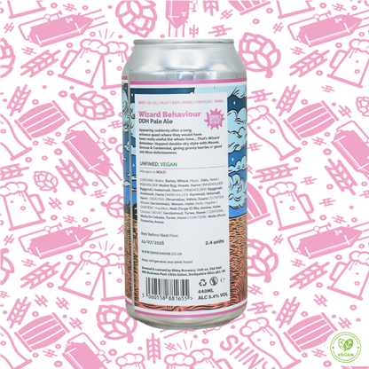 Wizard Behaviour - DDH Pale Ale 5.4% (AVAILABLE JANUARY 23RD)